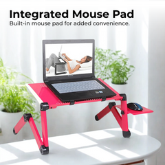 Aluminum Adjustable Laptop Stand for Bed Sofa PC