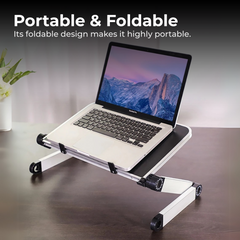 Aluminum Adjustable Laptop Stand for Bed Sofa PC