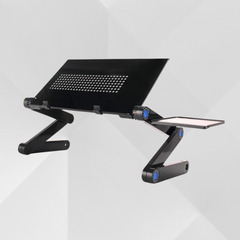 Aluminum Adjustable Laptop Stand for Bed Sofa PC