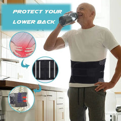 Adjustable Lumbar Back Support Belt for Pain Relief