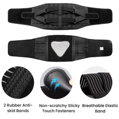 Adjustable Lumbar Back Support Belt for Pain Relief