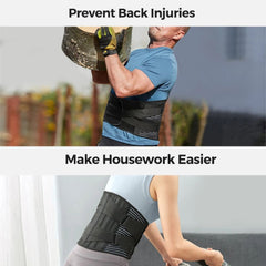 Adjustable Lumbar Back Support Belt for Pain Relief