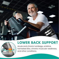 Adjustable Lumbar & Spine Support Belt for Back Pain