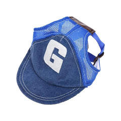 Adjustable Pet Baseball Cap — Breathable Dog & Cat Hat