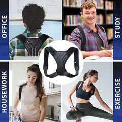 Adjustable Posture Corrector Brace for Back Support