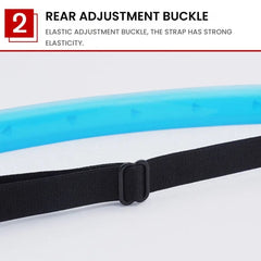 Adjustable Silicone Sports Sweatband