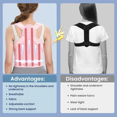 Adjustable Spine Alignment Back Support Brace