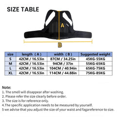 Adjustable Spine Alignment Back Support Brace