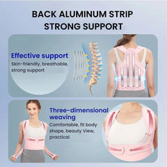 Adjustable Spine Alignment Back Support Brace