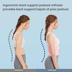 Adjustable Spine Alignment Back Support Brace