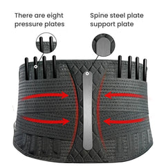Adjustable Weightlifting Back Support Belt