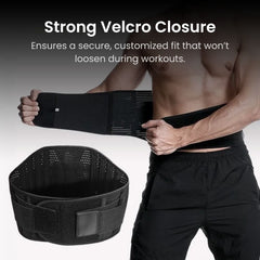 Adjustable Weightlifting Back Support Belt