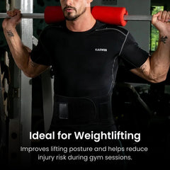 Adjustable Weightlifting Back Support Belt