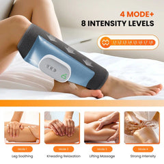 Air Compression Leg Massager for Circulation & Recovery - 4 modes