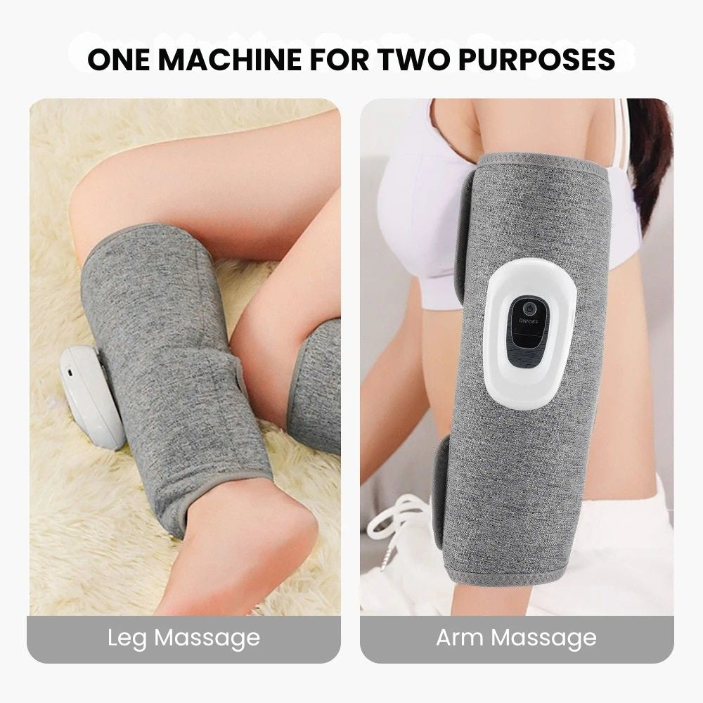 Air Compression Leg Massager for Circulation & Recovery - one machine two purpose