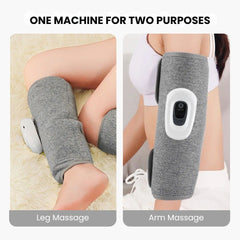 Air Compression Leg Massager for Circulation & Recovery - one machine two purpose