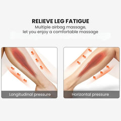 Air Wave Compression Leg Massager with Digital Control - relieve leg pain