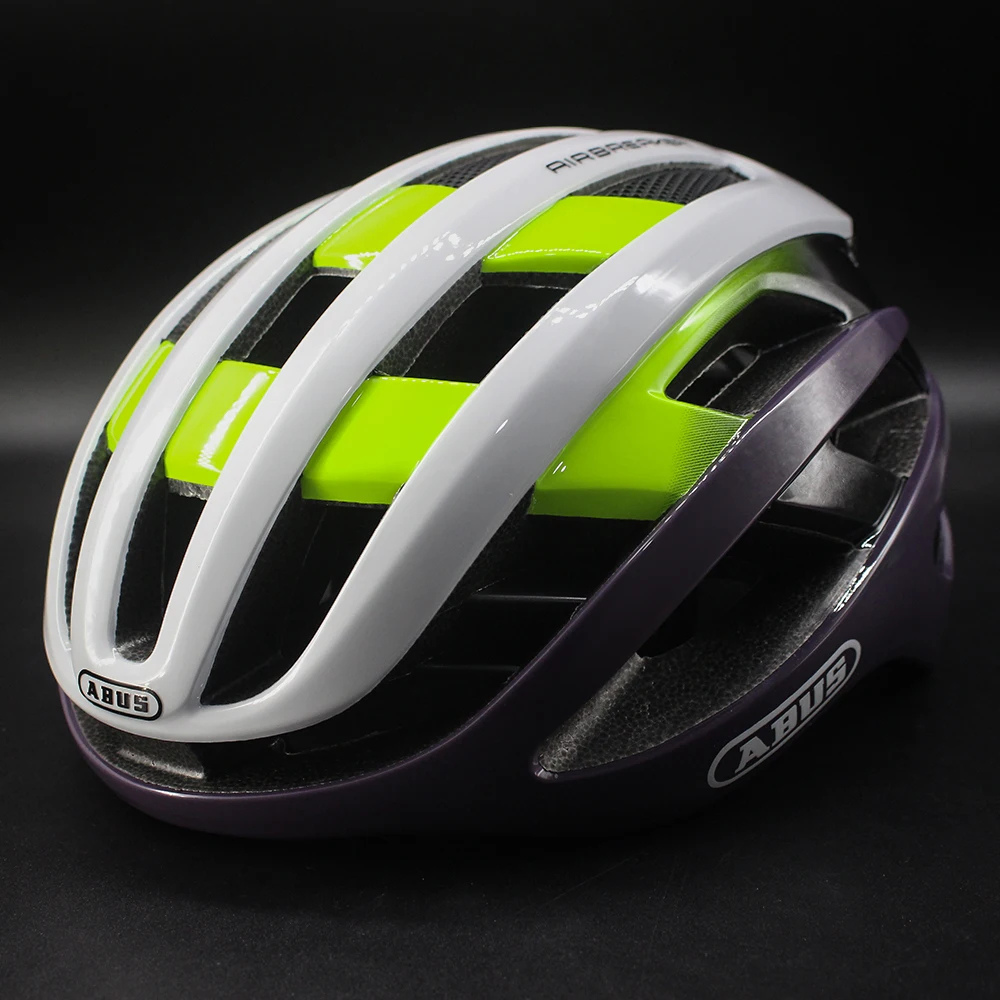 Airbreaker_Road___MTB_Cycling_Helmet_for_Men___Women_-_White-LightGreen