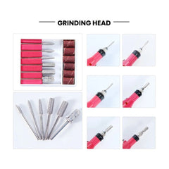 All-in-One Gel Nail Kit with UV Lamp & Electric Nail Drill