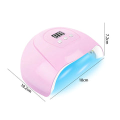 All-in-One Gel Nail Kit with UV Lamp & Electric Nail Drill