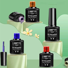 All-in-One Gel Nail Kit with UV Lamp & Electric Nail Drill
