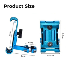 360° Bike & Motorcycle Phone Mount — Universal Clamp