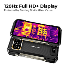 Rugged 5G Smartphone – 10600mAh, 48MP Camera, IP68