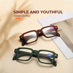 Anti-Blue Light Reading Glasses for Unisex +1.0 to +2.0