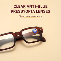 Anti-Blue Light Reading Glasses for Unisex +1.0 to +2.0