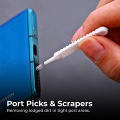 Anti-Dust Mesh + Phone Port Cleaning Kit — 66PCS