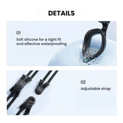 Anti-Fog Polarized Swim Goggles — UV Protection