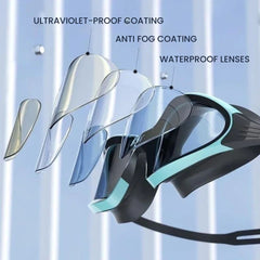 Anti-Fog Polarized Swim Goggles — UV Protection