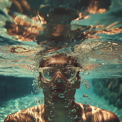 Anti-Fog Swim Goggles + Silicone Cap