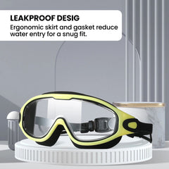 Anti-Fog Swim Goggles — UV Protection, Leakproof Fit