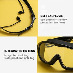 Anti-Fog Swim Goggles — UV Protection, Leakproof Fit