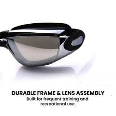 Anti-Fog UV Swim Goggles with Mirror Lens