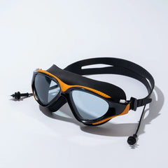 Anti-Fog Swim Goggles + Silicone Cap