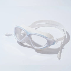 Anti-Fog Swim Goggles + Silicone Cap