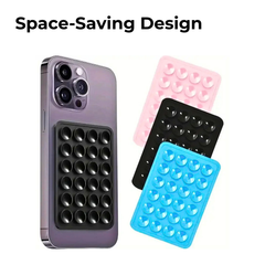 Reusable Silicone Suction Pad Phone & Gadget Holder