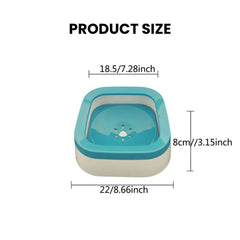 Anti-Splash Pet Water Bowl — Detachable & Easy Clean