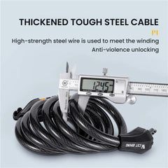 Anti-Theft Bike Cable Lock with 5-Digit Code
