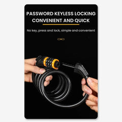 Anti-Theft Bike Cable Lock with 5-Digit Code