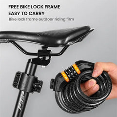 Anti-Theft Bike Cable Lock with 5-Digit Code