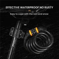 Anti-Theft Bike Cable Lock with 5-Digit Code