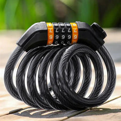 Anti-Theft Bike Cable Lock with 5-Digit Code