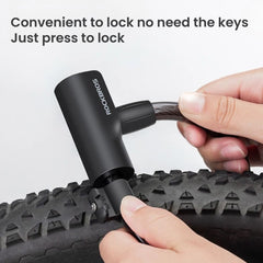 Anti-Theft Bike Cable Lock with Keys – Portable
