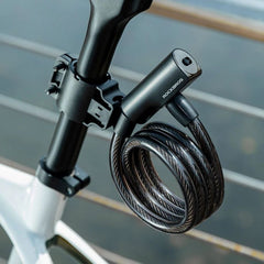 Anti-Theft Bike Cable Lock with Keys – Portable