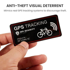 Anti-Theft GPS Alarm Sticker for Bike & Motorcycle