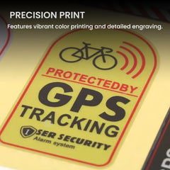Anti-Theft GPS Alarm Sticker for Bike & Motorcycle