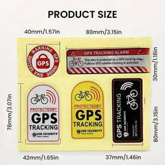 Anti-Theft GPS Alarm Sticker for Bike & Motorcycle